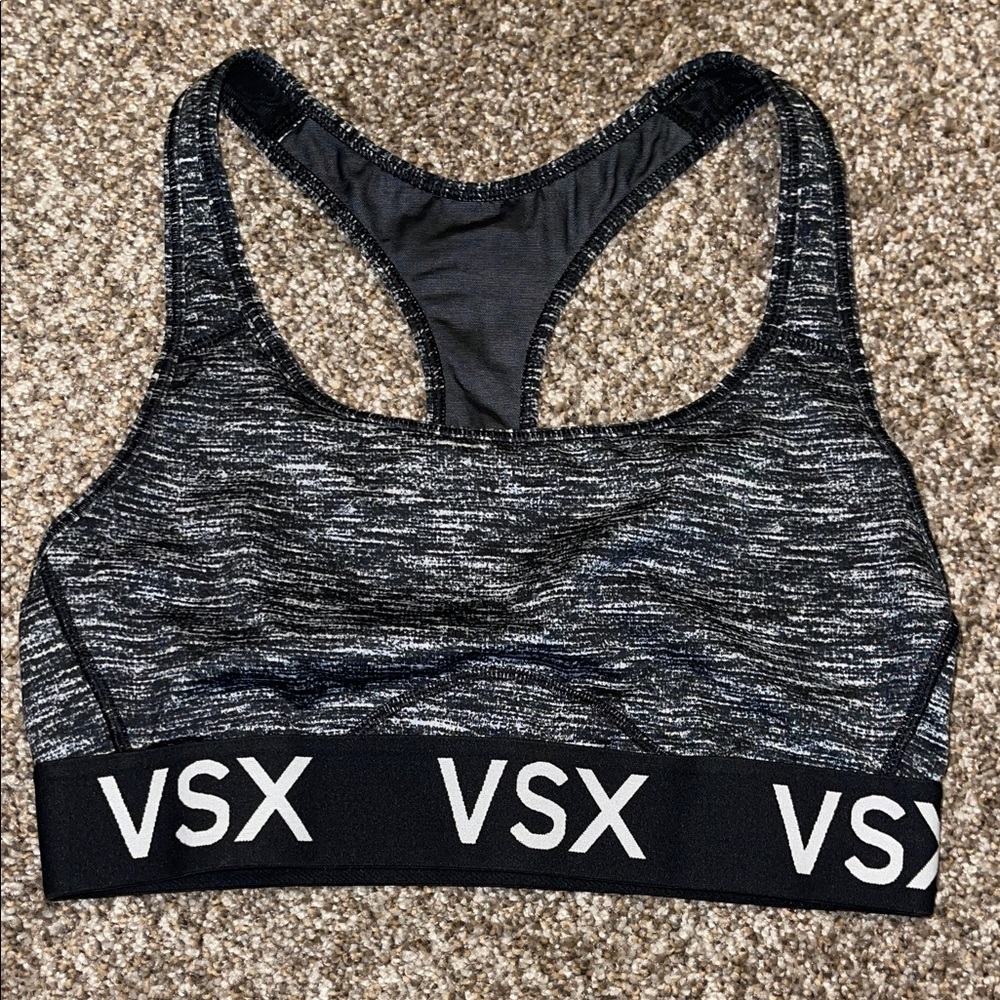Victoria's Secret Racerback Sports Bra Set - Navy, Plum, marled black, White - Picture 5 of 14